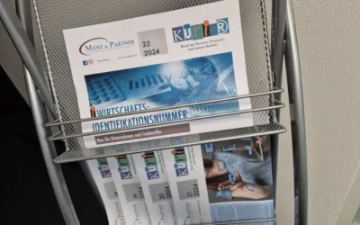 Entdecken Sie die neueste Ausgabe unseres “Manz & Partner Kuriers”