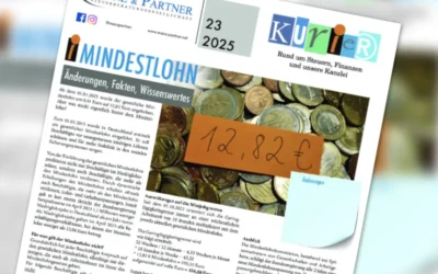 Jetzt verfügbar: Die neueste Ausgabe des „Manz & Partner Kurier“