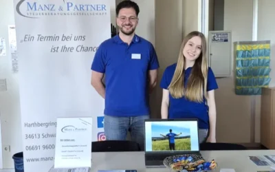 Manz & Partner auf der Berufsmesse „jobfit“ am BerufsschulCampus Ziegenhain