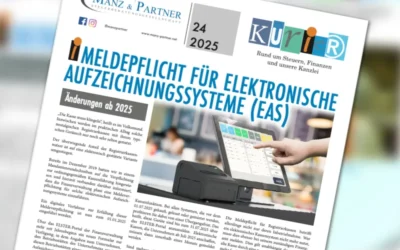 Jetzt verfügbar: Die neueste Ausgabe des „Manz & Partner Kurier“