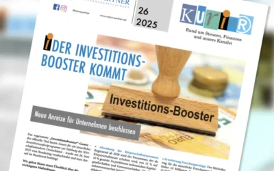 Frisch erschienen: Der neue Manz & Partner Kurier ist da!